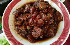 Braised Pork Belly and Spare Ribs
