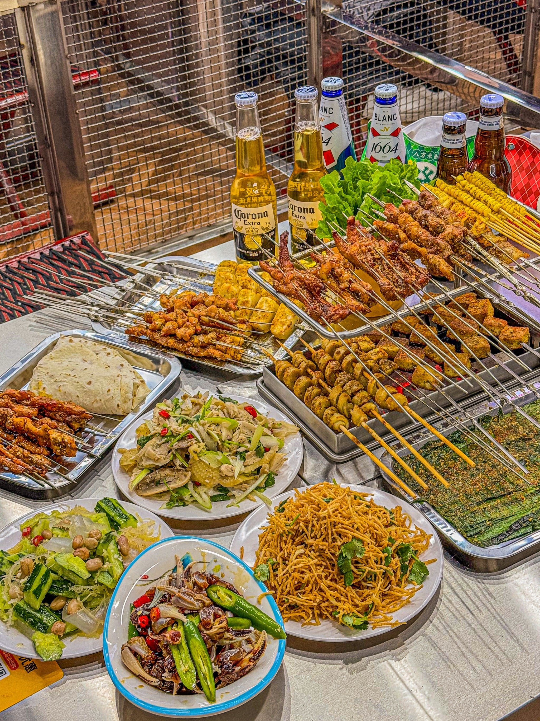 深夜食堂,终于吃上我心心念念的羊肉串了