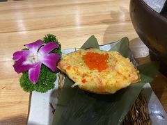 招牌焗蟹宝-鲔吞·和牛寿喜烧(闵行区绿瘦酒店)