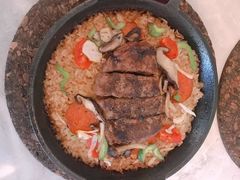 炙烤澳洲西冷牛排铁锅饭-必胜客(吾悦国际广场店)