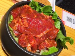 招牌雪花牛肉片-么肆烤肉·中式自助·烤肉大排档(街道口季佳PAI店)