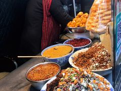 -清真马乐贝腊牛肉蛋黄菜夹馍(马蓉洒金桥店)