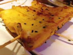 烤面包片-路边摊小炉子烧烤