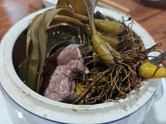 石橄榄炖汤-车头老二大排档