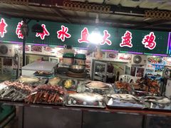 -布尔津河堤夜市