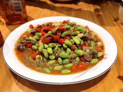 毛豆炒牛肉-小口味