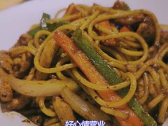 黑胡椒鸡肉意面-sugarman espresso素饮糖人高新咖啡工厂