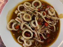 香辣鱿鱼圈-花乐餐厅(涠洲岛店)
