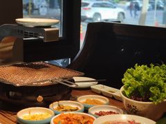 -明洞阿姨·韩式酱蟹烤肉·创意料理(三元桥店)