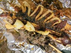 烤鱿鱼-哥俩好牛肉大串