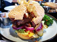 蒙大拿风味烧烤牛肉汉堡-blue frog蓝蛙(长泰广场店)