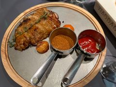 碳烤猪颈肉-小大董·烤鸭(观景餐厅·南京西路店)