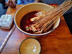 -拈签一笑黄牛肉辣卤串串