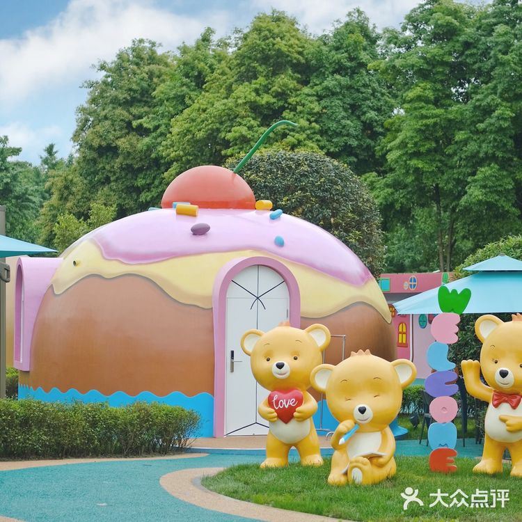 成都周边亲子游｜萌到想尖叫的卡通童话村