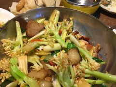 干锅有机花菜-酸婆娘江湖川菜(紫竹路店)