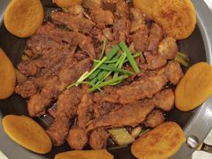 黄鱼贴饼子-大铁勺新津菜(东丽阳光新业广场店)