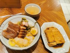 狮头鹅拼五花腩饭-狮头牌卤味研究所·卤味饭(花城汇南区店)