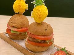 迷你猪扒包-佰搭果·广式茶餐厅(西华路店)