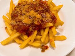 番茄肉酱薯条-石板街港澳冰室(天环店)