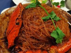 黑胡椒肉蟹粉丝煲-新加坡泰国村酒楼(五角场店)