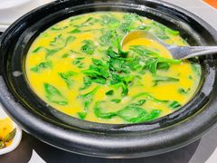 耙豌豆煮野菜-情妹耙泥鳅·江湖川菜(科华店)