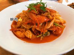 大虾炒白菜-山东宾馆·齐鲁苑餐厅