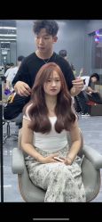 点击看大图 -藤野造型烫发染发