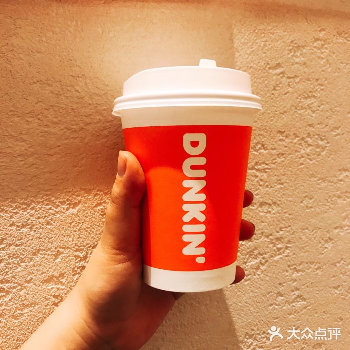 dunkin donuts唐恩都乐(苏州中心店)拿铁咖啡图片