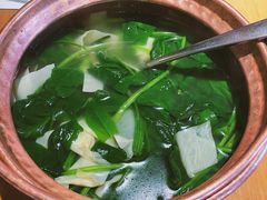 鸡汁菠菜豆衣-南小馆(迪士尼小镇店)