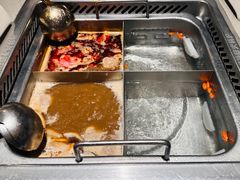 姬松茸菌汤火锅-海底捞火锅(九久奥特莱斯店)