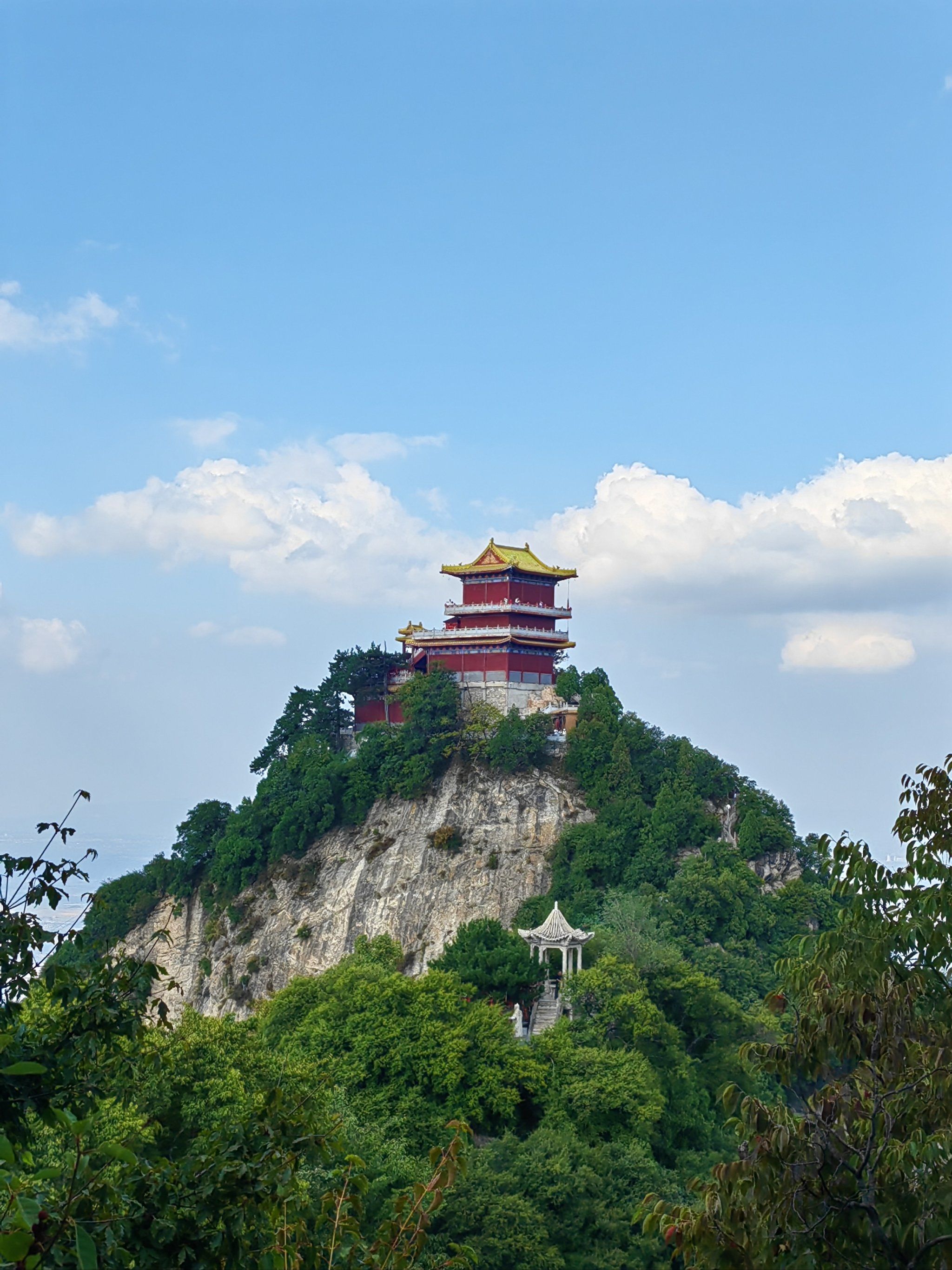 爬山登高去哪好终南山南五台