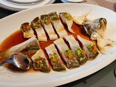黄椒酱蒸闽东一号大黄鱼-龙井御庄·精致江南菜(龙井店)