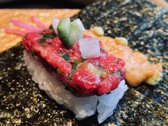海胆生牛肉手卷-老乾杯和牛烧肉(王府中环店)
