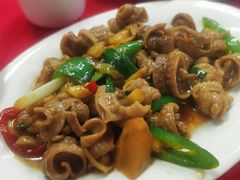 尖椒炒鱼肠-蛇口康乐快餐鱼仔档(翠苑小区店)