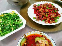 韭菜炒鸡蛋-巴蜀飘香川菜馆(无锡大饭东湖滨路酒吧街店)