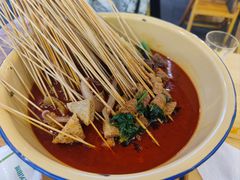 -拈签一笑黄牛肉辣卤串串
