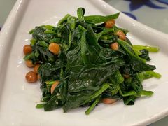 果仁菠菜（美）-撒拉花儿·新疆菜·清真(太阳宫店)