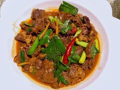 蒜苔黄牛肉-宁海食府(北岸琴森店)
