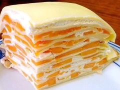 榴莲千层-丽莎蓓甜CAKE生日蛋糕·动物奶油(石家庄店)
