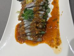秋葵拌沙虫-黑明餐厅(白鹭洲店)