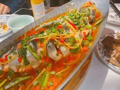 招牌跳水鱼-小河盐帮·私家菜·烤鸭(三元桥·霄云路店)