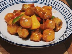 菠萝咕咾肉-朵朵开素食餐厅(后宰门街店)