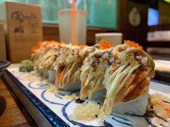 酱脆三文鱼反卷-鸟鹏烧鸟居酒屋(熙龙湾店)