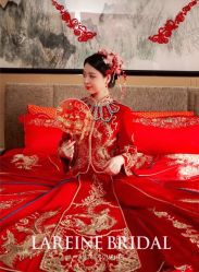点击看大图 -拉瑞娜LaReine婚纱礼服高级定制