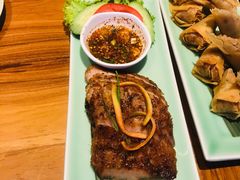 炭烧猪颈肉-mango tree芒果树泰国餐厅(青岛万象城店)
