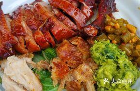 Pork Trotter and Honey-glazed Duck Leg Rice