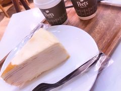 原味千层蛋糕-Peet's Coffee皮爷咖啡(德基店)