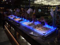 自助取餐区-韩京炭火烤肉自助料理(柯桥万达店)