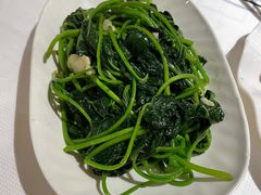 蒜蓉炒番薯叶-强记海鲜·大排档(蛇口新街店)