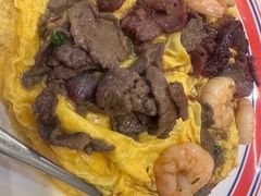 至尊滑蛋三拼饭-有章牛杂(石厦店)